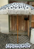 Two Cow Print Patio Umbrellas With Cases - thumbnail 3 of 3