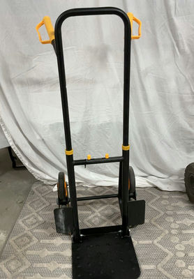 Hand truck / dolly with orange wheels - Image 1 of 3