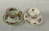 Porcelain Cake Plate And Teacups - thumbnail 3 of 17