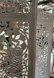 White Wood Intricate Cut Room Divider - thumbnail 5 of 5