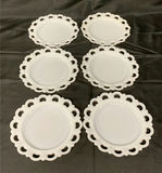 Milk Glass Cake And Ice Cream Set - thumbnail 4 of 4