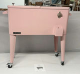 80 Quart Pink Cooler On Wheels Never Used - thumbnail 1 of 7
