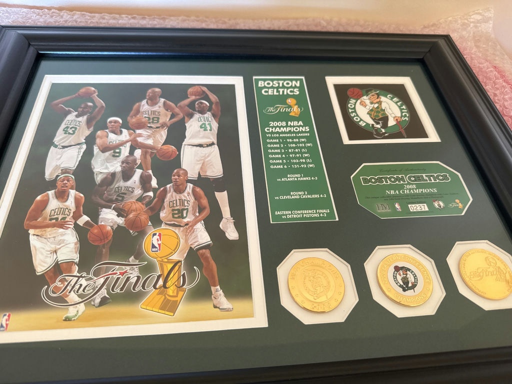 Boston Celtics 2008 NBA Championship Framed Memorabilia - image 3 of 4