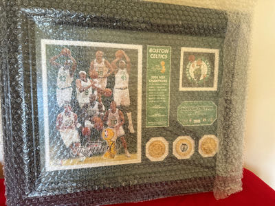Boston Celtics 2008 NBA Championship Framed Memorabilia - Image 1 of 4