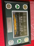 Boston Celtics Championship Memorabilia Framed Display - thumbnail 2 of 5