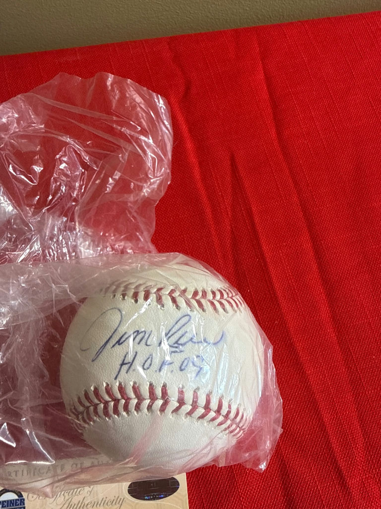 Jim Rice HOF 09 Signed MLB Baseball with COA - image 3 of 3