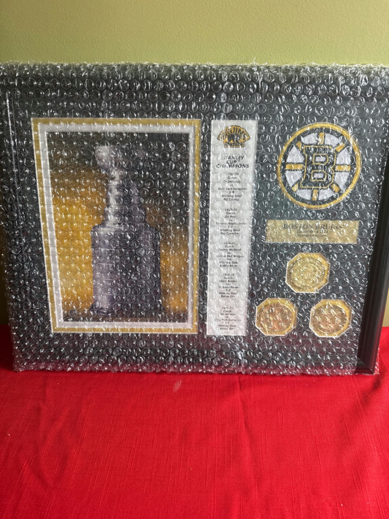 Boston Bruins Stanley Cup Champions Framed Memorabilia - image 1 of 5