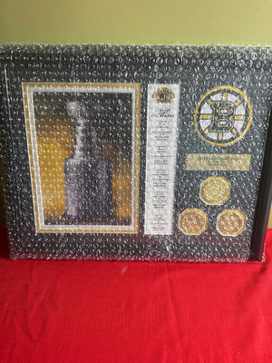 Boston Bruins Stanley Cup Champions Framed Memorabilia - Image 1 of 5