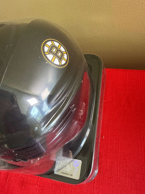 Boston Bruins Mini NHL Helmet in Display Packaging - Image 1 of 2