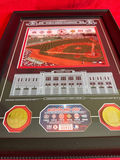 Fenway Park World Series Champions framed collage with Red Sox medallions - thumbnail 1 of 3