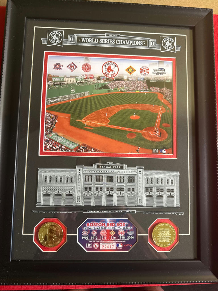 Fenway Park World Series Champions Framed Memorabilia - image 1 of 3