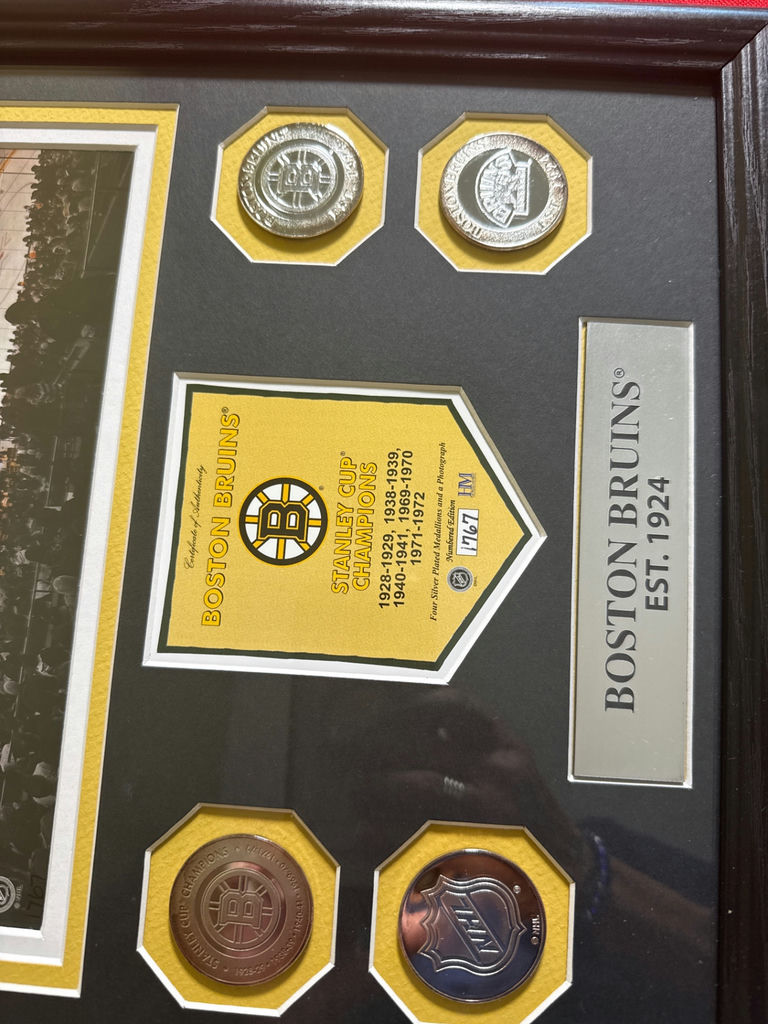 Boston Bruins Stanley Cup Champions Framed Memorabilia - image 3 of 3