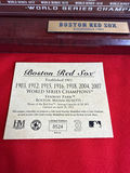 Boston Red Sox World Series Champions Gold Medallion Set - thumbnail 2 of 3