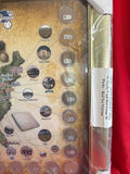 Framed Boston Red Sox Ballparks Map Collage with Commemorative Coins and Game-Used Dirt - thumbnail 4 of 5