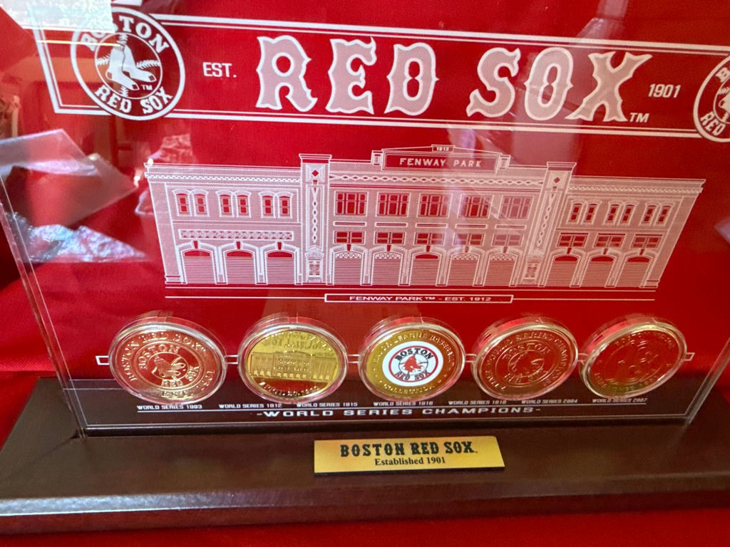Boston Red Sox World Series Champions Medallion Set - image 2 of 3