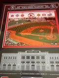 Framed Fenway Park World Series Champions Memorabilia - thumbnail 3 of 3