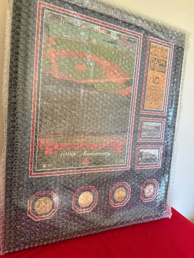Fenway Park 100th Anniversary Framed Memorabilia - image 1 of 5