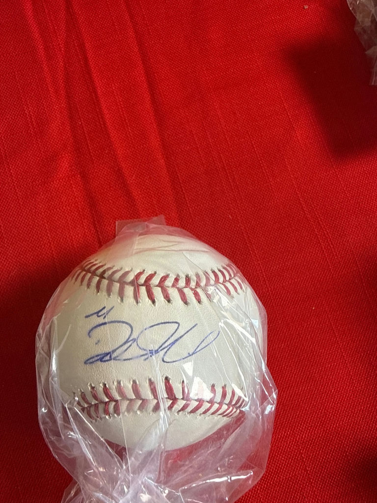Autographed Rawlings baseball with Fanatics Authentic hologram - image 2 of 2