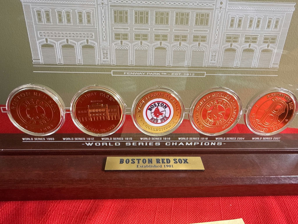 Boston Red Sox World Series Champions Medallion Set - image 3 of 3