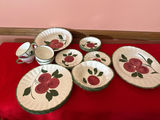 Blue Ridge hand-painted cherry motif dinnerware set - thumbnail 1 of 3