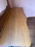 Wooden vanity dresser with mirror - thumbnail 3 of 3