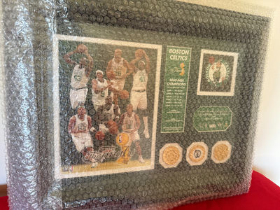 Boston Celtics 2008 NBA Champions Framed Memorabilia - Image 1 of 3