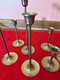 Brass candlestick set - thumbnail 2 of 2