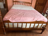 Wooden four-poster bedframe only - thumbnail 2 of 3