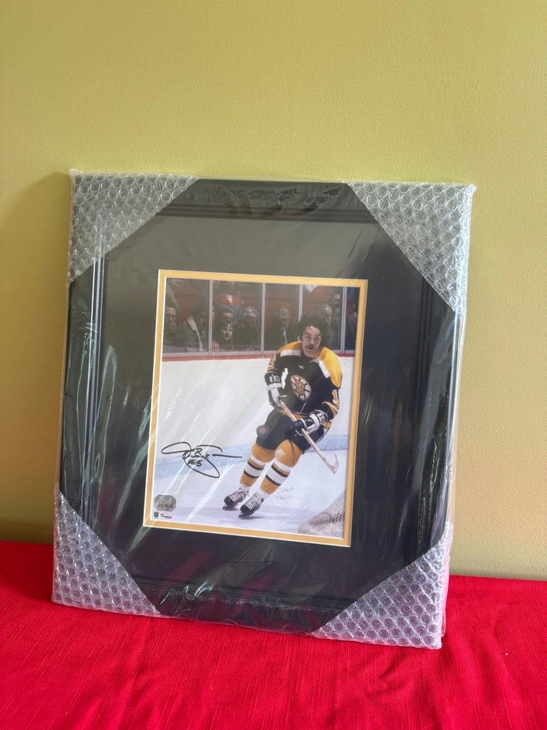 Framed Autographed Hockey Photograph - image 2 of 4
