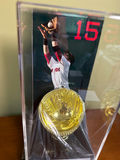 Dustin Pedroia Boston Red Sox Trophy with Fanatics Authentic Item - thumbnail 2 of 4