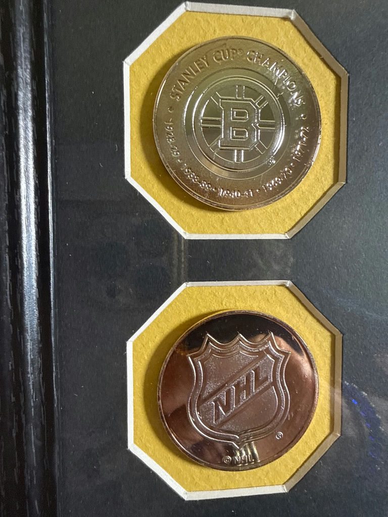 Boston Bruins Stanley Cup Champions Plaque with Medallions - image 5 of 5