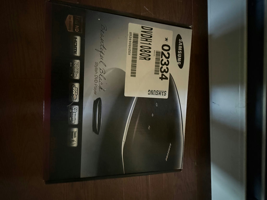 Samsung DVD Player Box - image 1 of 1