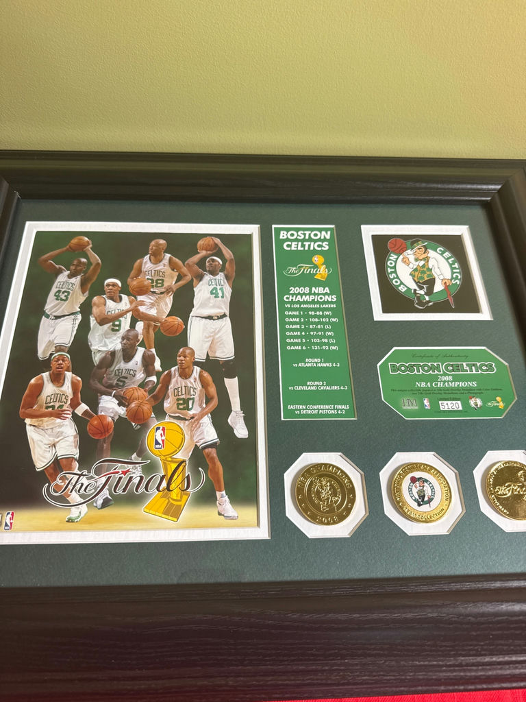 Boston Celtics 2008 NBA Finals Championship Framed Memorabilia - image 2 of 4