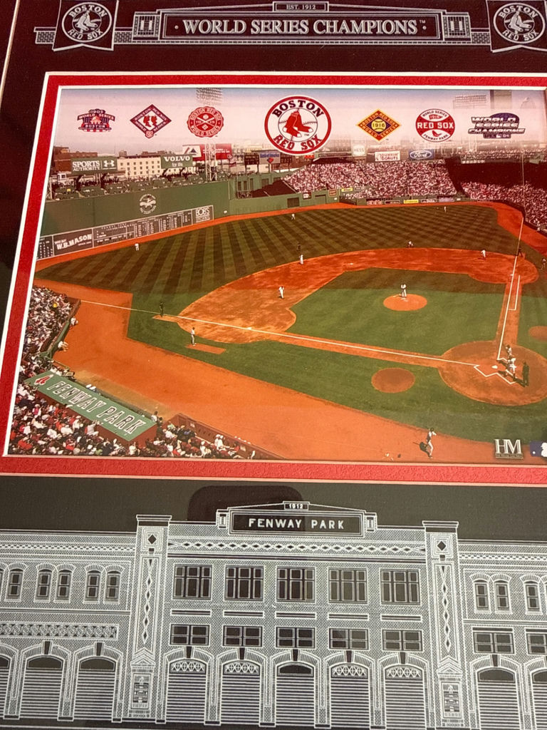 Fenway Park World Series Champions Framed Memorabilia - image 3 of 3