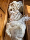 Wooden storage bench with hinged lid - thumbnail 4 of 4