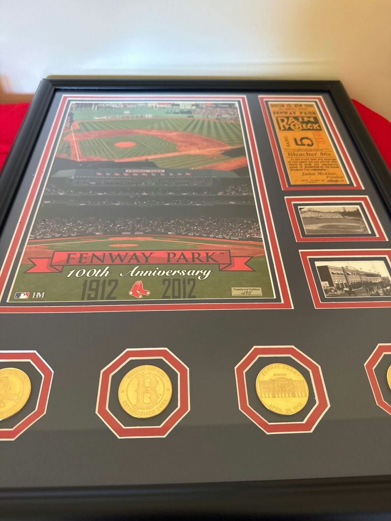 Fenway Park 100th Anniversary Framed Memorabilia - image 1 of 5