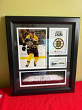 Framed Boston Bruins Zdeno Chara memorabilia collage - thumbnail 1 of 4