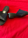Beige Metallic Pumps and Black Slide Sandals with Copper Fit Box - thumbnail 4 of 4