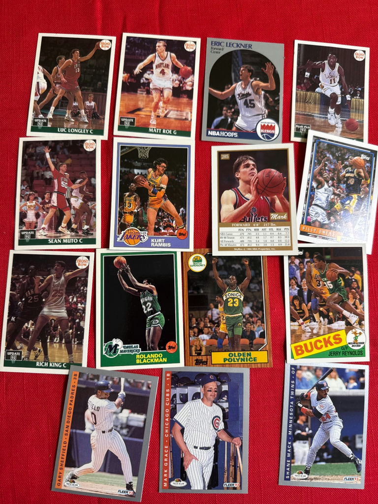 Basketball and Baseball Trading Card Collection - image 1 of 3