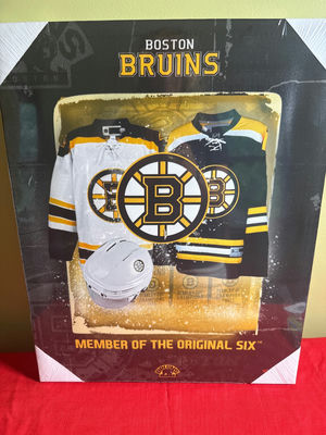 Boston Bruins Original Six Memorabilia Box - Image 1 of 3