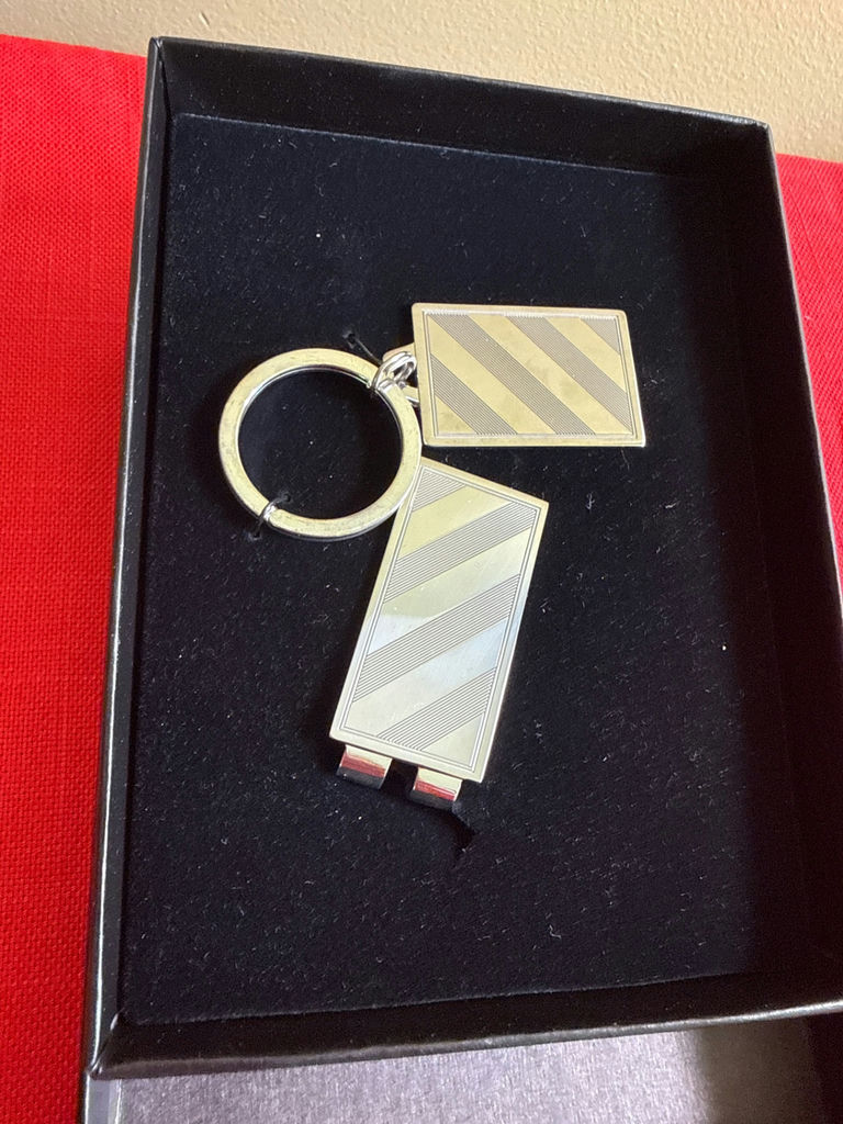 Sterling Key ring and money clip - image 1 of 3