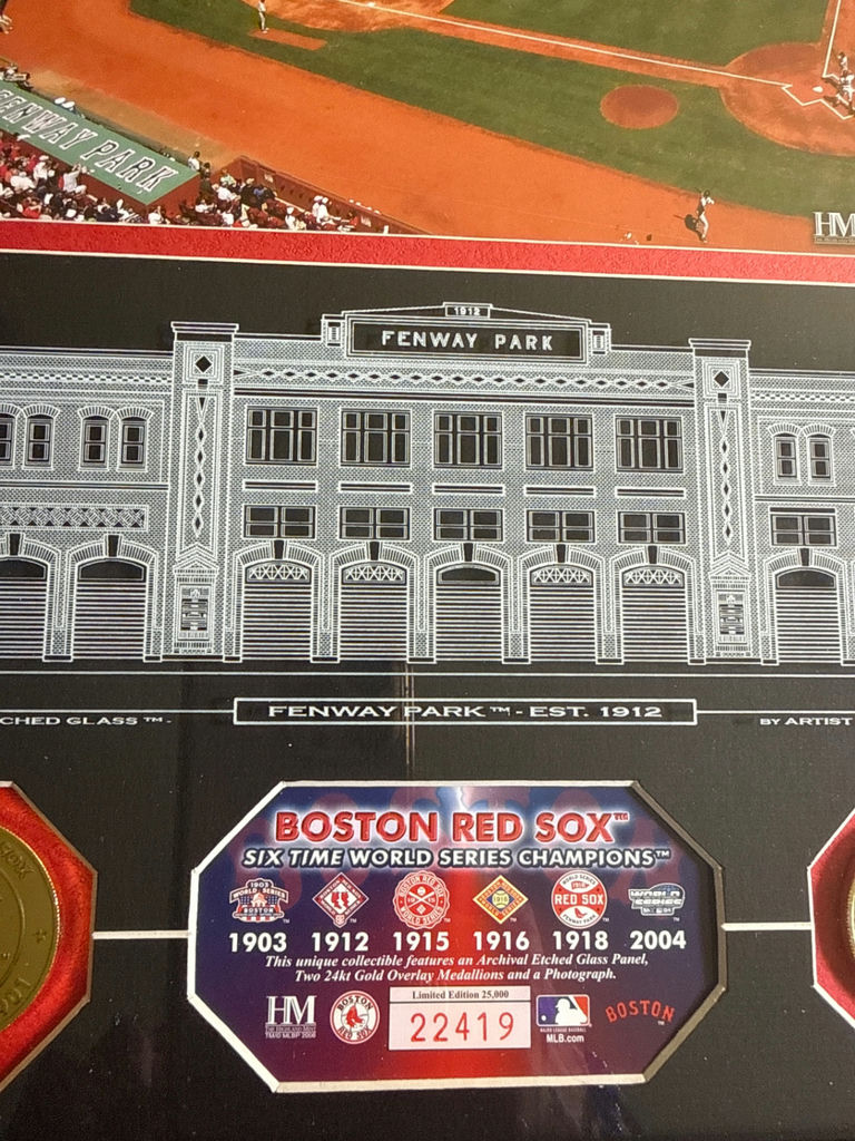 Fenway Park World Series Champions commemorative framed collage - image 2 of 3