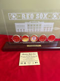 Boston Red Sox World Series Champions Gold Medallion Set - thumbnail 1 of 3