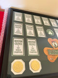Boston Celtics 17-Time NBA Champions Championship Memorabilia Framed Display - thumbnail 3 of 5