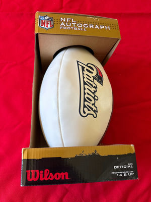 Two Wilson NFL Autograph Footballs - Image 1 of 4
