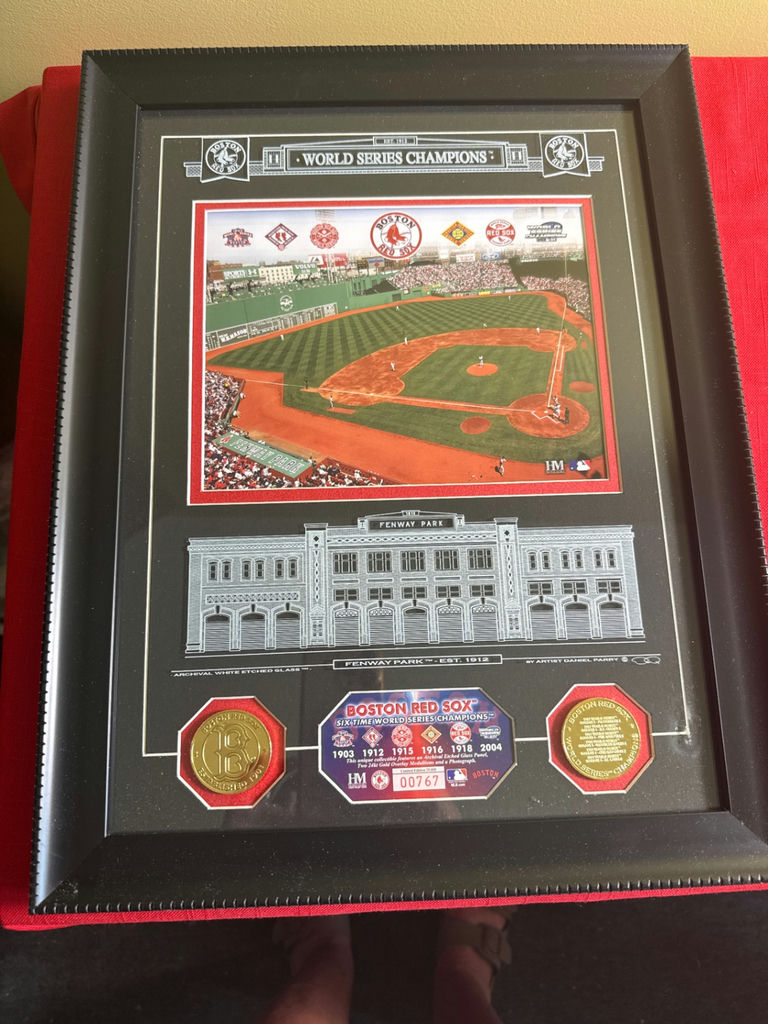 Framed Fenway Park Commemorative Collage - image 1 of 2