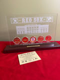 Boston Red Sox World Series Champions Medallion Set Display - thumbnail 1 of 3