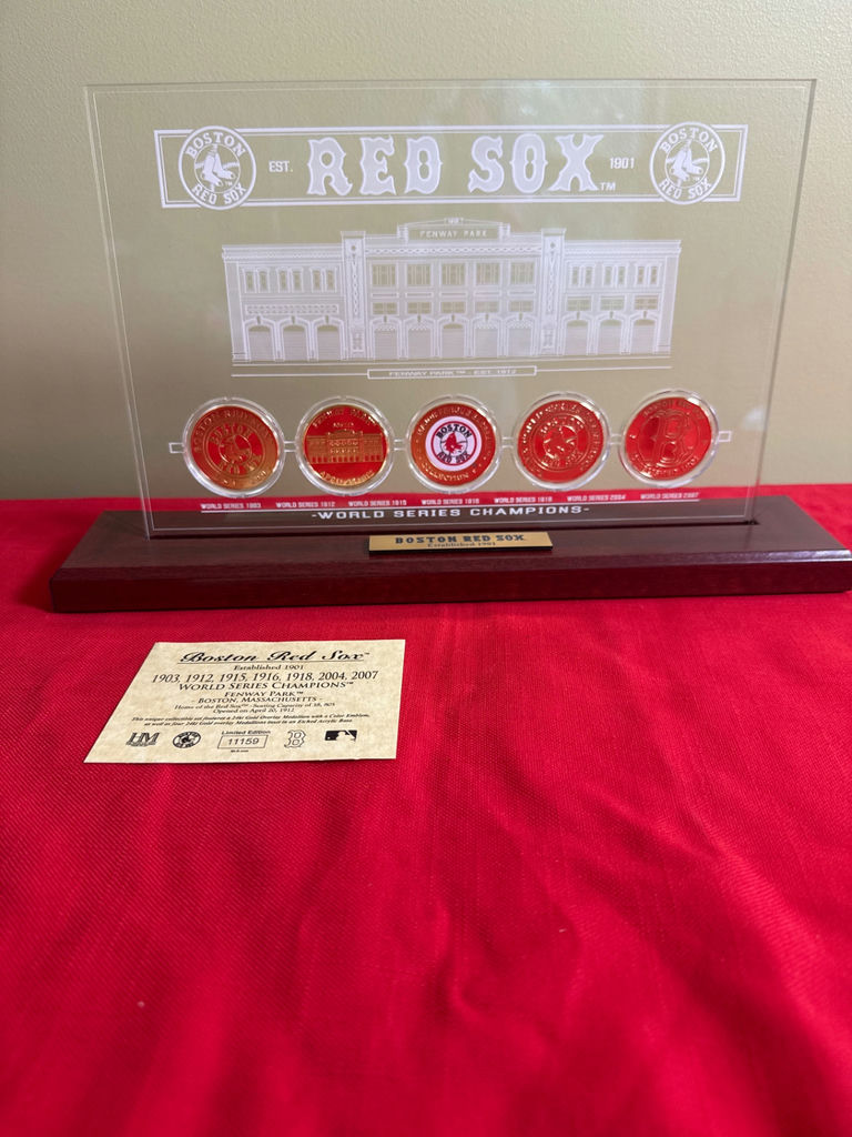 Boston Red Sox World Series Champions Medallion Display - image 1 of 3