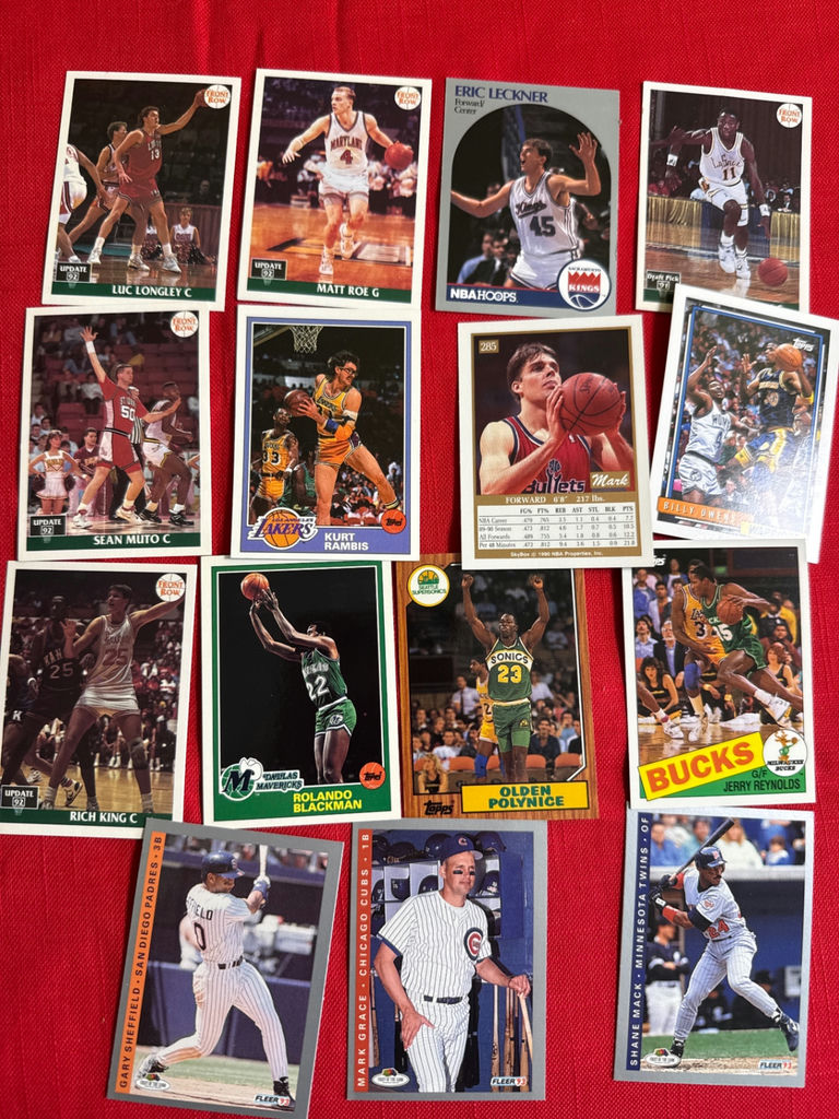 Basketball and Baseball Trading Card Collection - image 2 of 3
