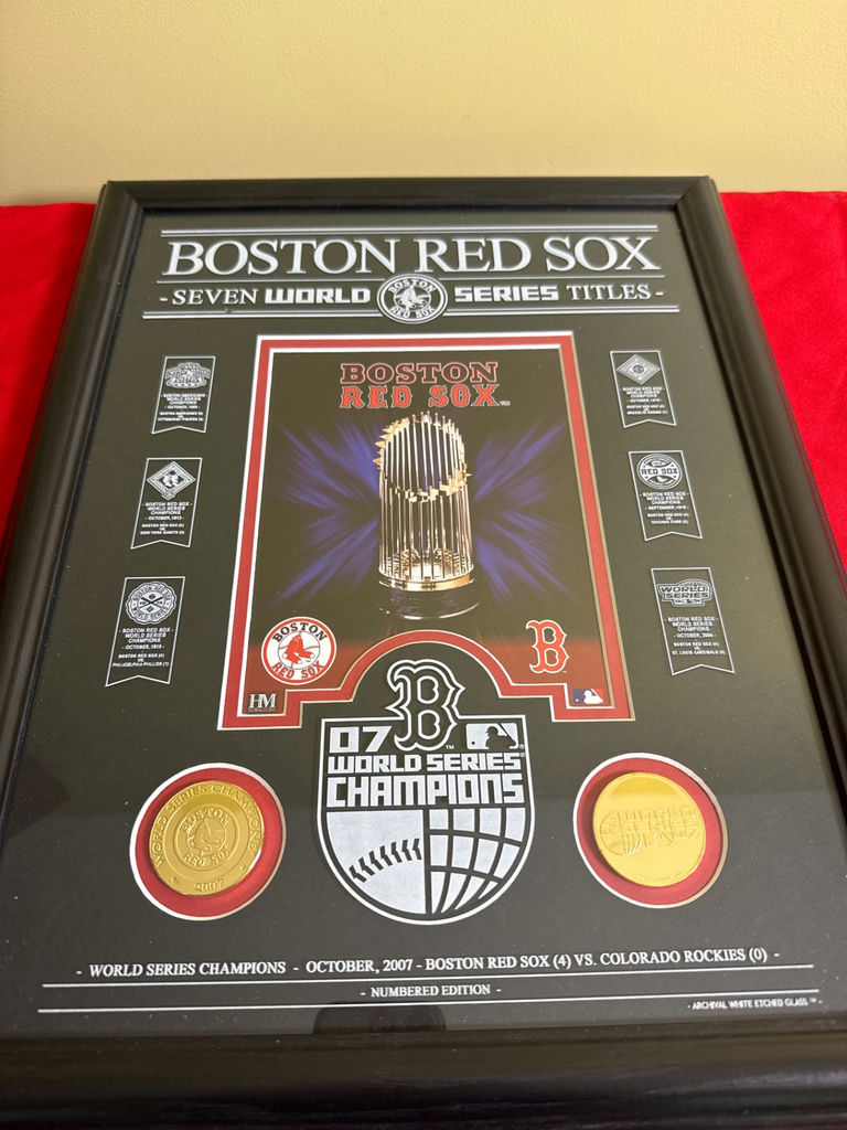 Boston Red Sox World Series Champions Framed Memorabilia - image 3 of 4